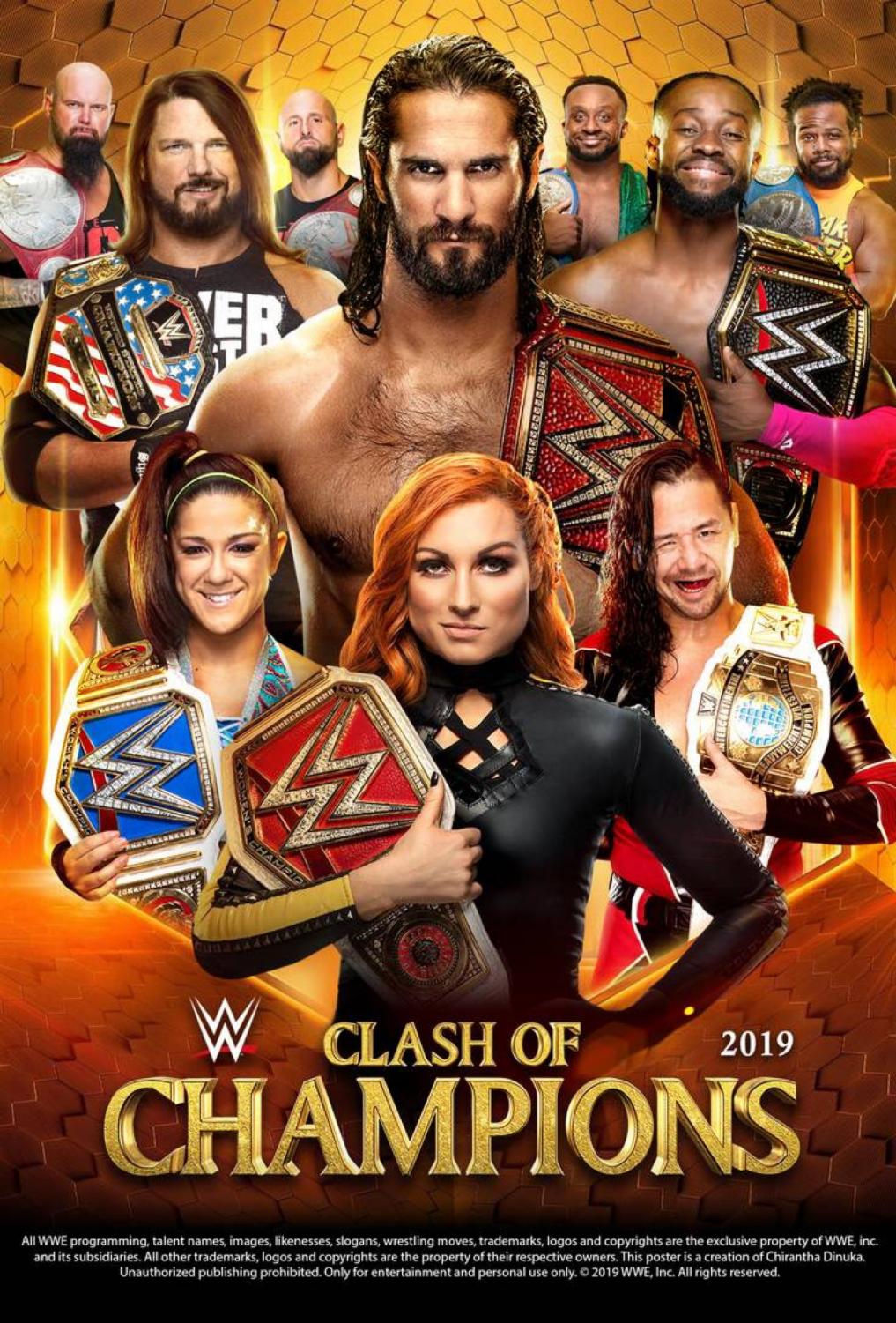 clash of champions 2019 cagematch