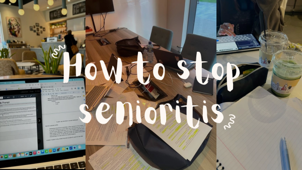 How to stop senioritis